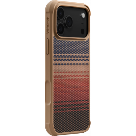 Противоударный чехол Pitaka Aramid ProGuard Case для iPhone 17 Pro Max, Sunset